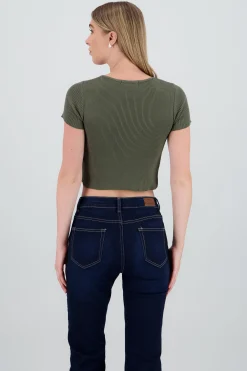 Shasa Knit Square Neck Top