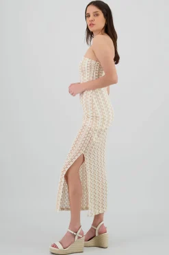 Shasa Knit Strapless Maxi Dress