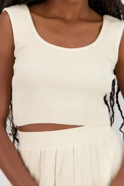 Shasa Knit Strappy Top