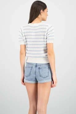 Shasa Knit Striped Top