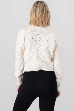 Shasa Knit Textured Cardigan