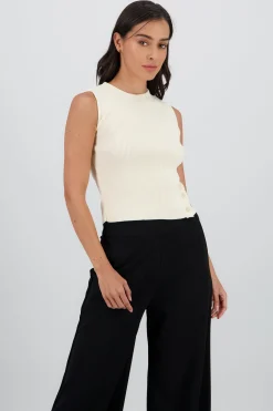 Shasa Knit Vest with Buttons