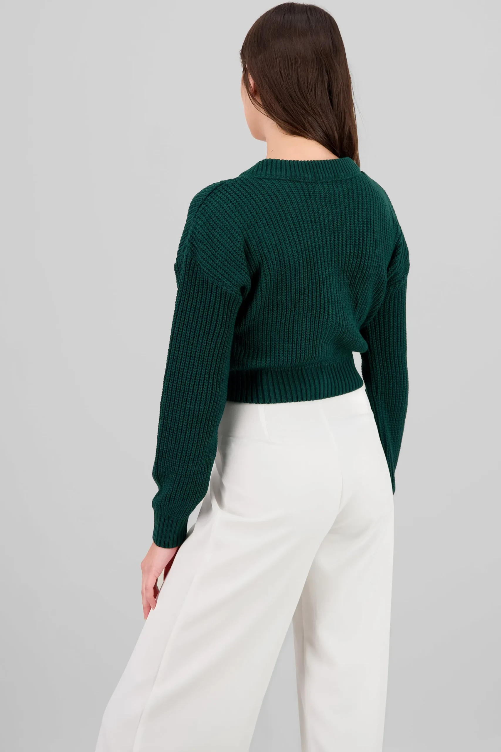 Shasa Knitted ButtonFront Cardigan