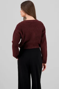 Shasa Knitted ButtonFront Cardigan