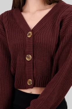 Shasa Knitted ButtonFront Cardigan