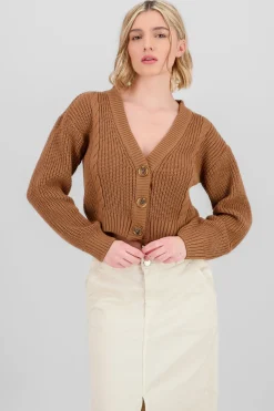Shasa Knitted ButtonFront Cardigan
