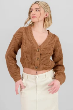 Shasa Knitted ButtonFront Cardigan