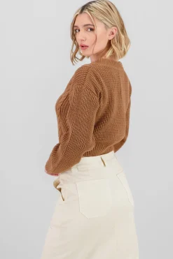 Shasa Knitted ButtonFront Cardigan