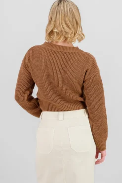 Shasa Knitted ButtonFront Cardigan
