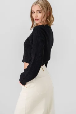 Shasa Knitted ButtonFront Cardigan