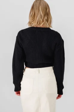 Shasa Knitted ButtonFront Cardigan