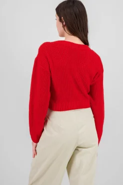 Shasa Knitted ButtonFront Cardigan