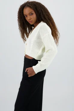 Shasa Knitted ButtonFront Cardigan