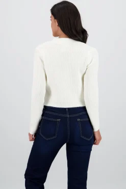 Shasa Knitted Cardigan with Button