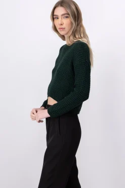 Shasa Knitted crop sweater