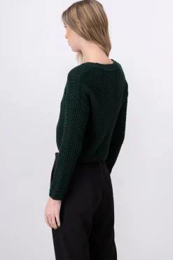 Shasa Knitted crop sweater