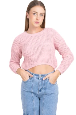 Shasa Knitted crop sweater