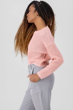 Shasa Knitted crop sweater