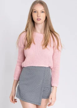 Shasa Knitted crop sweater