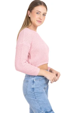 Shasa Knitted crop sweater