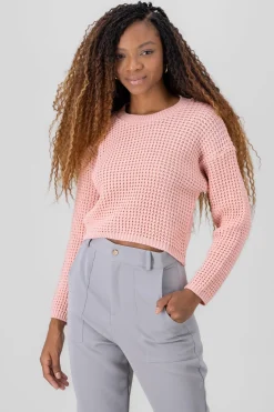 Shasa Knitted crop sweater