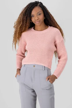Shasa Knitted crop sweater