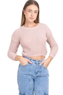 Shasa Knitted crop sweater