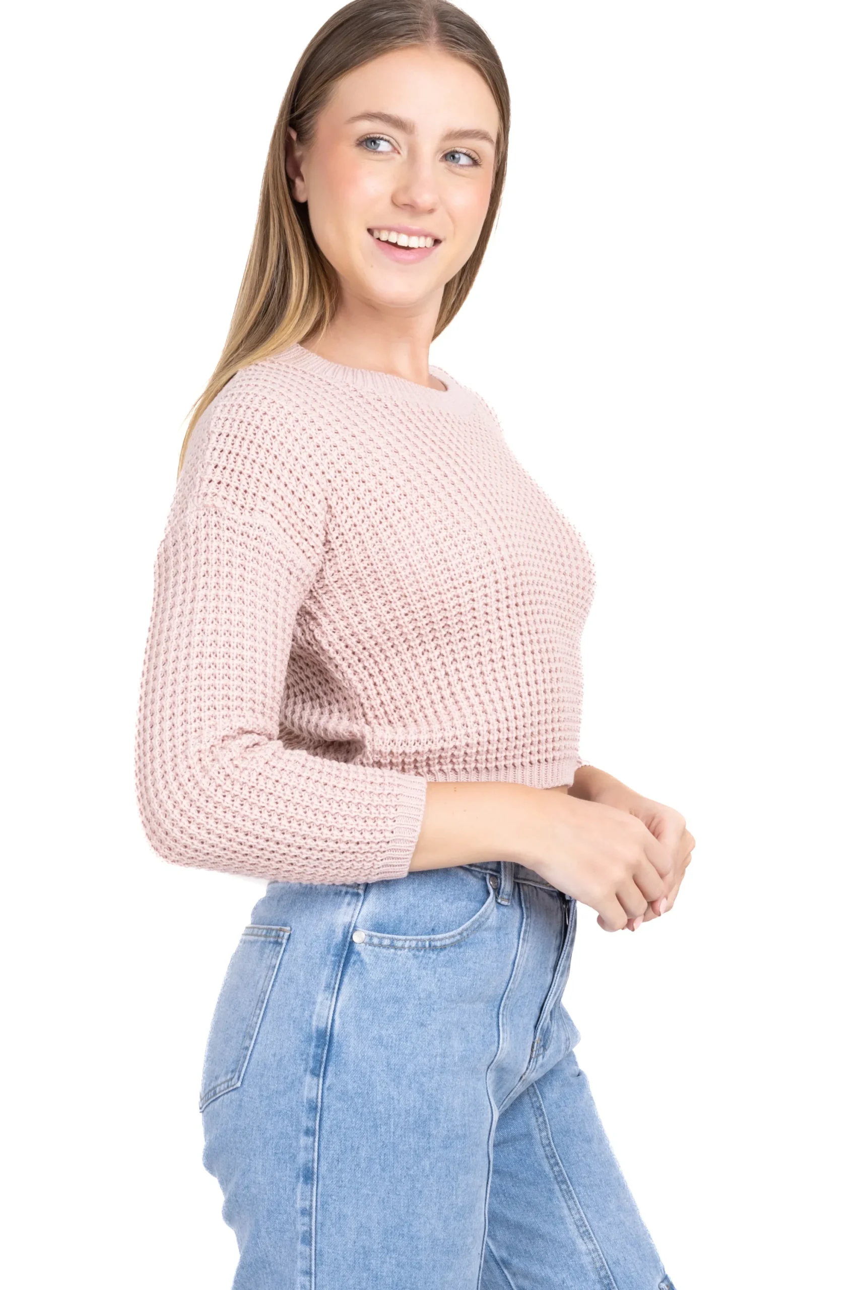 Shasa Knitted crop sweater