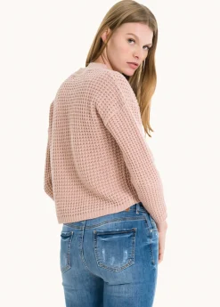 Shasa Knitted crop sweater