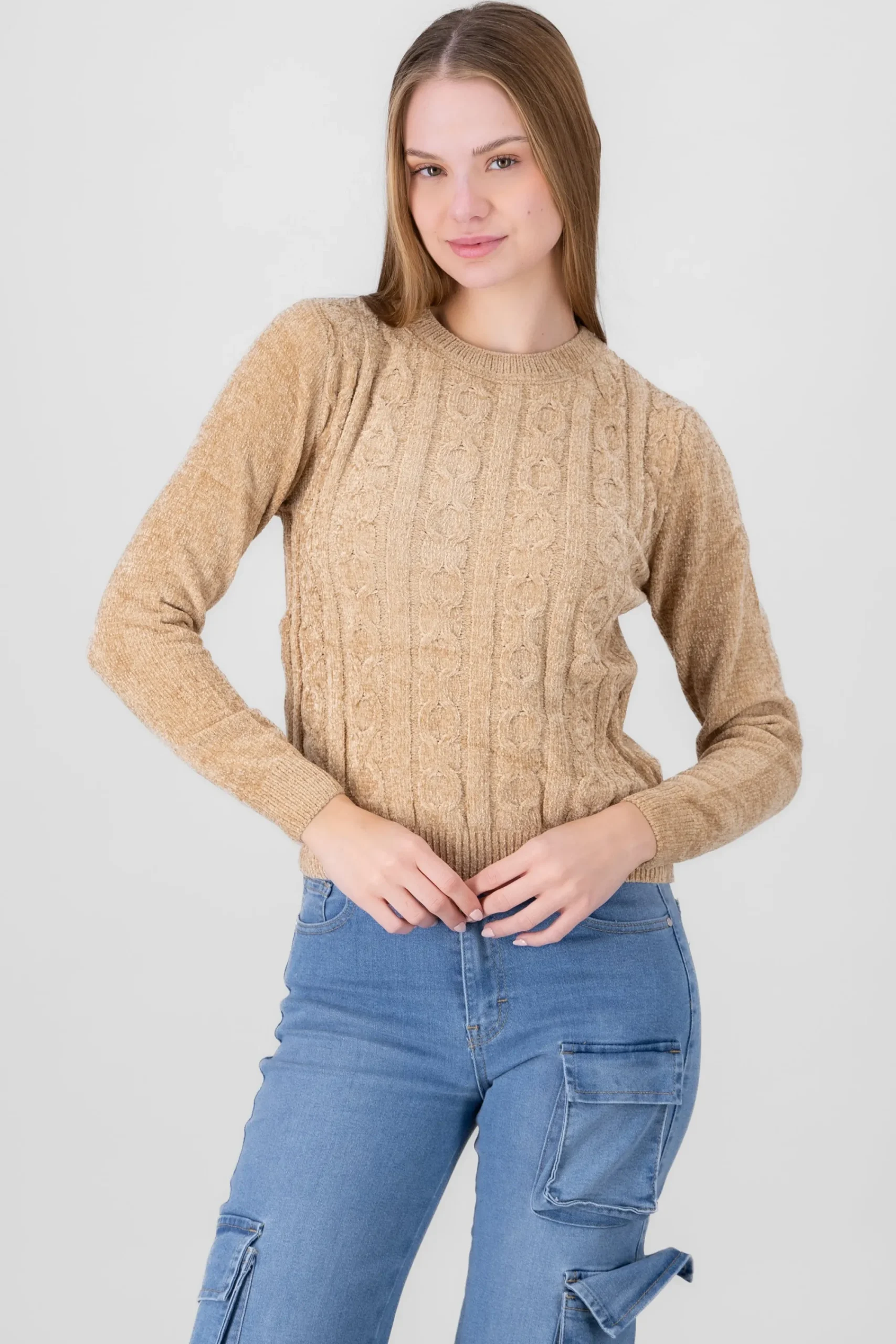 Shasa Knitted Design Sweater