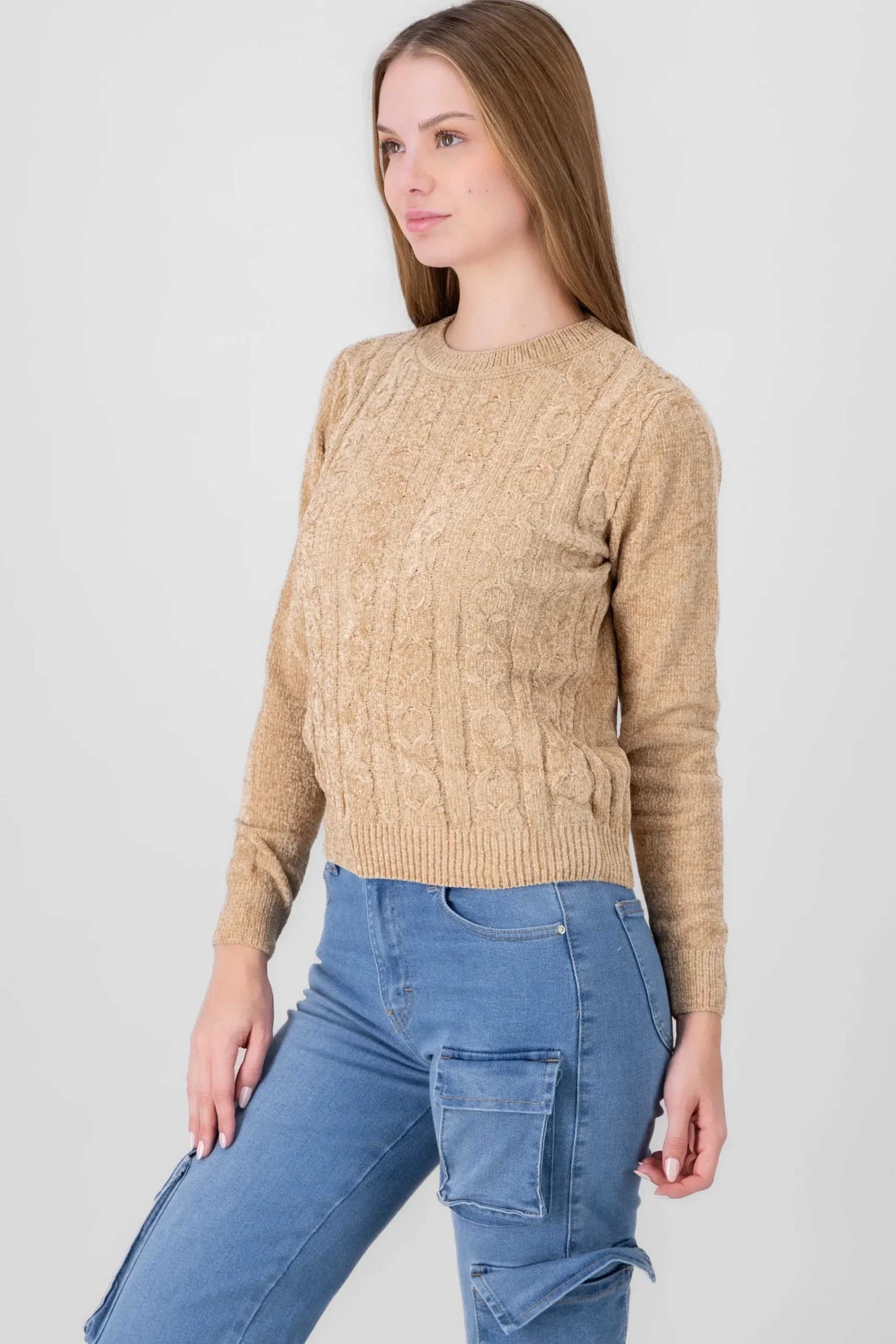 Shasa Knitted Design Sweater