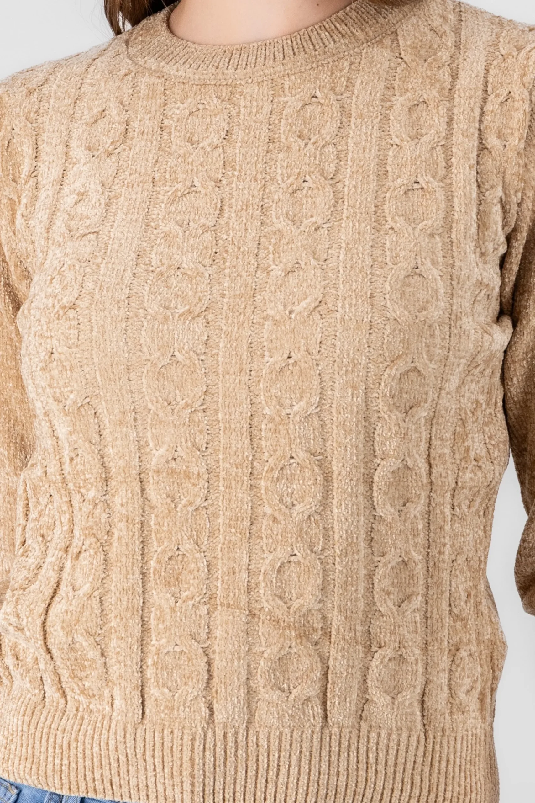 Shasa Knitted Design Sweater