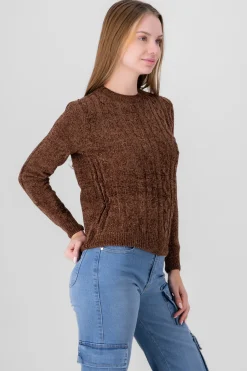 Shasa Knitted Design Sweater