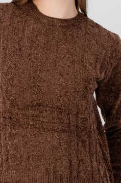 Shasa Knitted Design Sweater