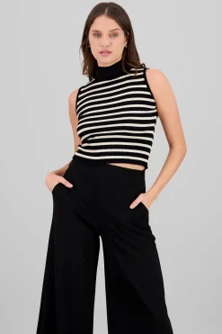 Shasa Knitted Striped Top
