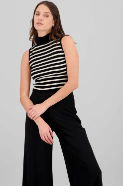 Shasa Knitted Striped Top