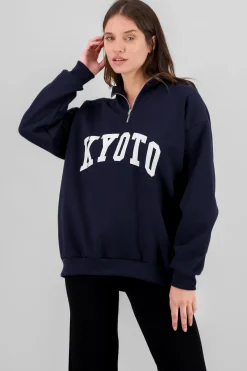 Shasa Kyoto Zip-Up Sweatshirt
