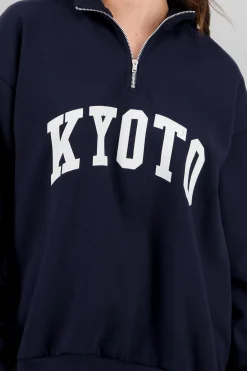 Shasa Kyoto Zip-Up Sweatshirt