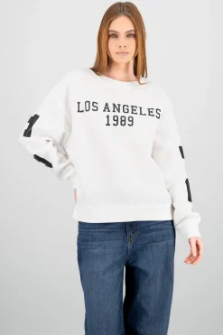 Shasa LA Blessed Printed Sweatshirt