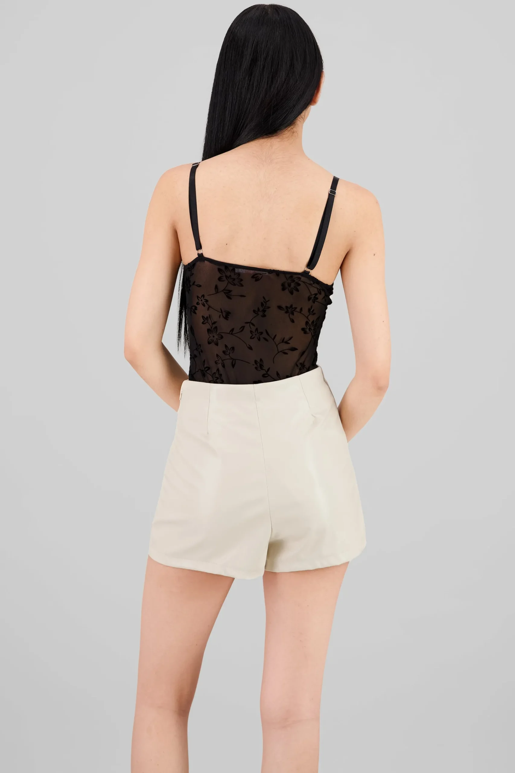 Shasa Lace Bodysuit with Cups