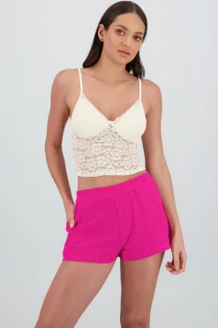 Shasa Lace Corset with Straps