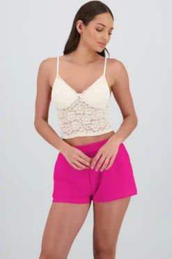 Shasa Lace Corset with Straps