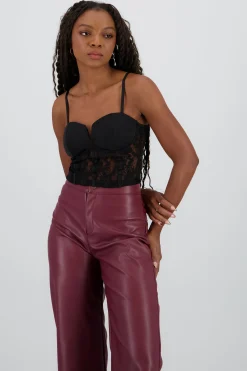 Shasa Lace Detail Corset