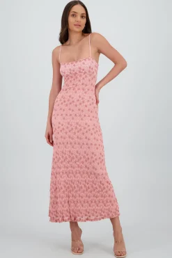 Shasa Lace Maxi Dress with Back Detail