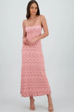 Shasa Lace Maxi Dress with Back Detail