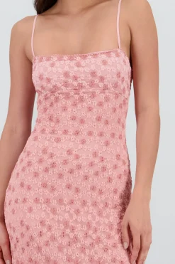 Shasa Lace Maxi Dress with Back Detail