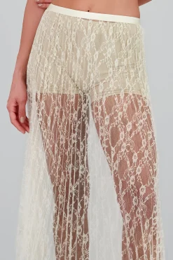 Shasa Lace Midi Skirt