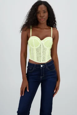 Shasa Lace Strap Corset
