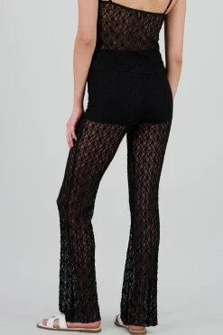 Shasa Lace Textured Pants