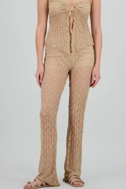 Shasa Lace Textured Pants